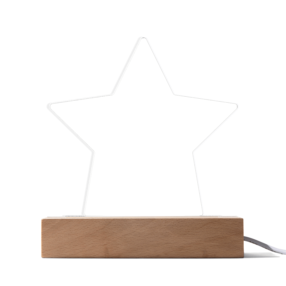 Star Acrylic Plaque