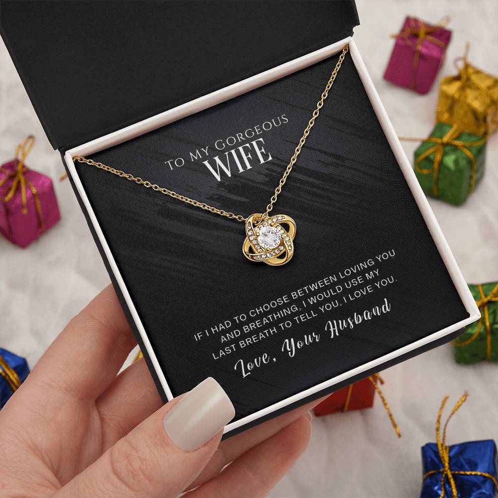 To My Gorgeous Wife - You Are My Dream Girl - Necklace