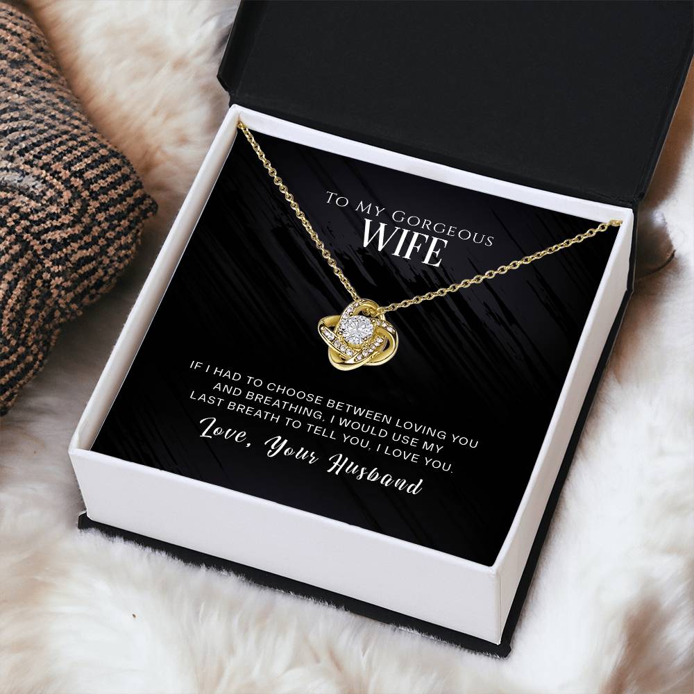 To My Gorgeous Wife - You Are My Dream Girl - Necklace