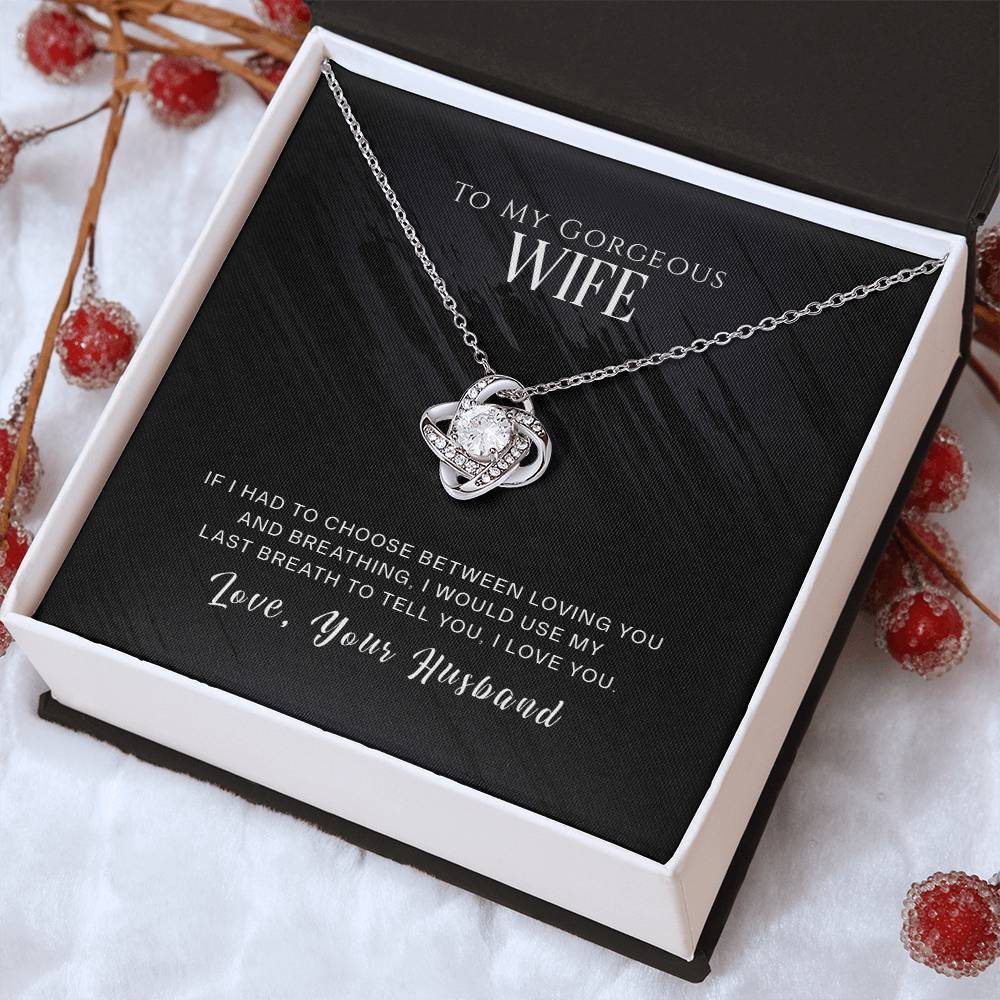 To My Gorgeous Wife - You Are My Dream Girl - Necklace