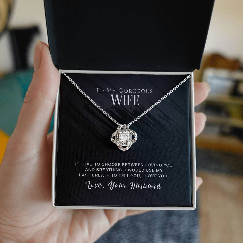 To My Gorgeous Wife - You Are My Dream Girl - Necklace