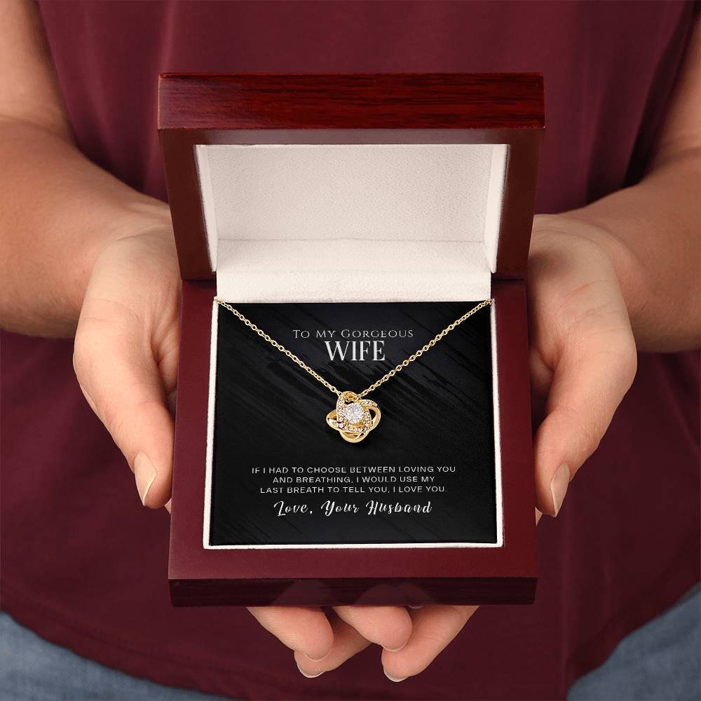 To My Gorgeous Wife - You Are My Dream Girl - Necklace