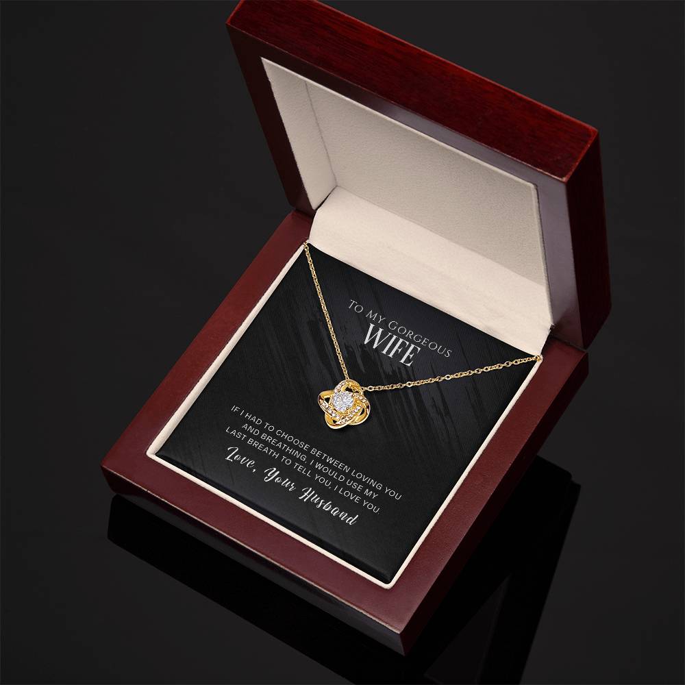 To My Gorgeous Wife - You Are My Dream Girl - Necklace