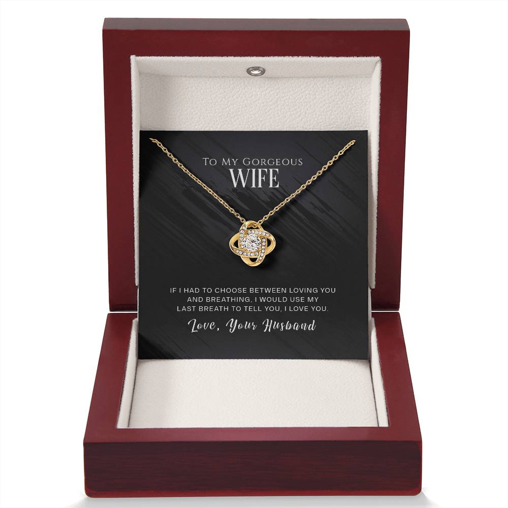 To My Gorgeous Wife - You Are My Dream Girl - Necklace