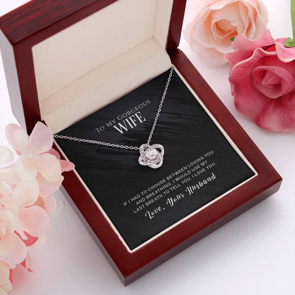 To My Gorgeous Wife - You Are My Dream Girl - Necklace