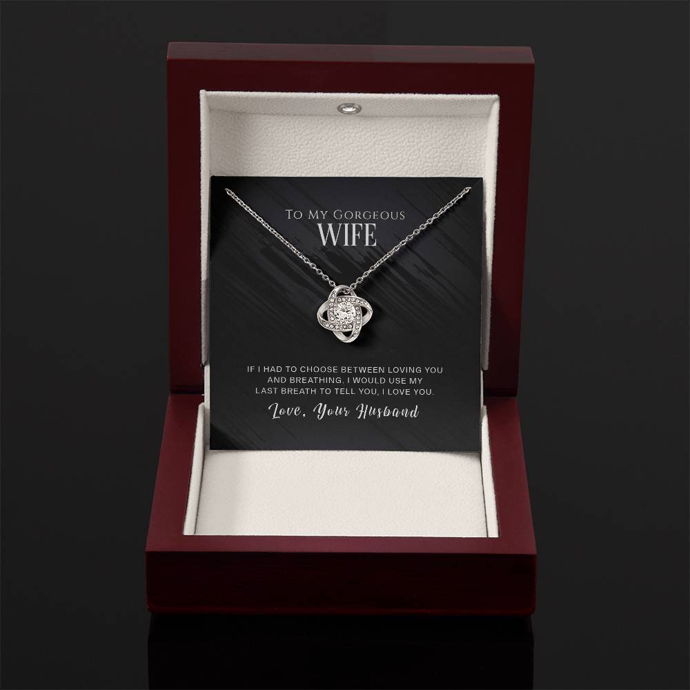 To My Gorgeous Wife - You Are My Dream Girl - Necklace