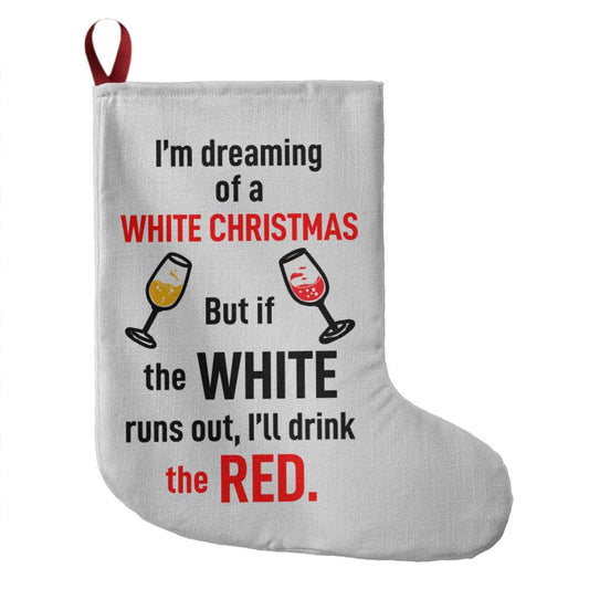 I'm Dreaming Of A White Christmas Giant Stockings