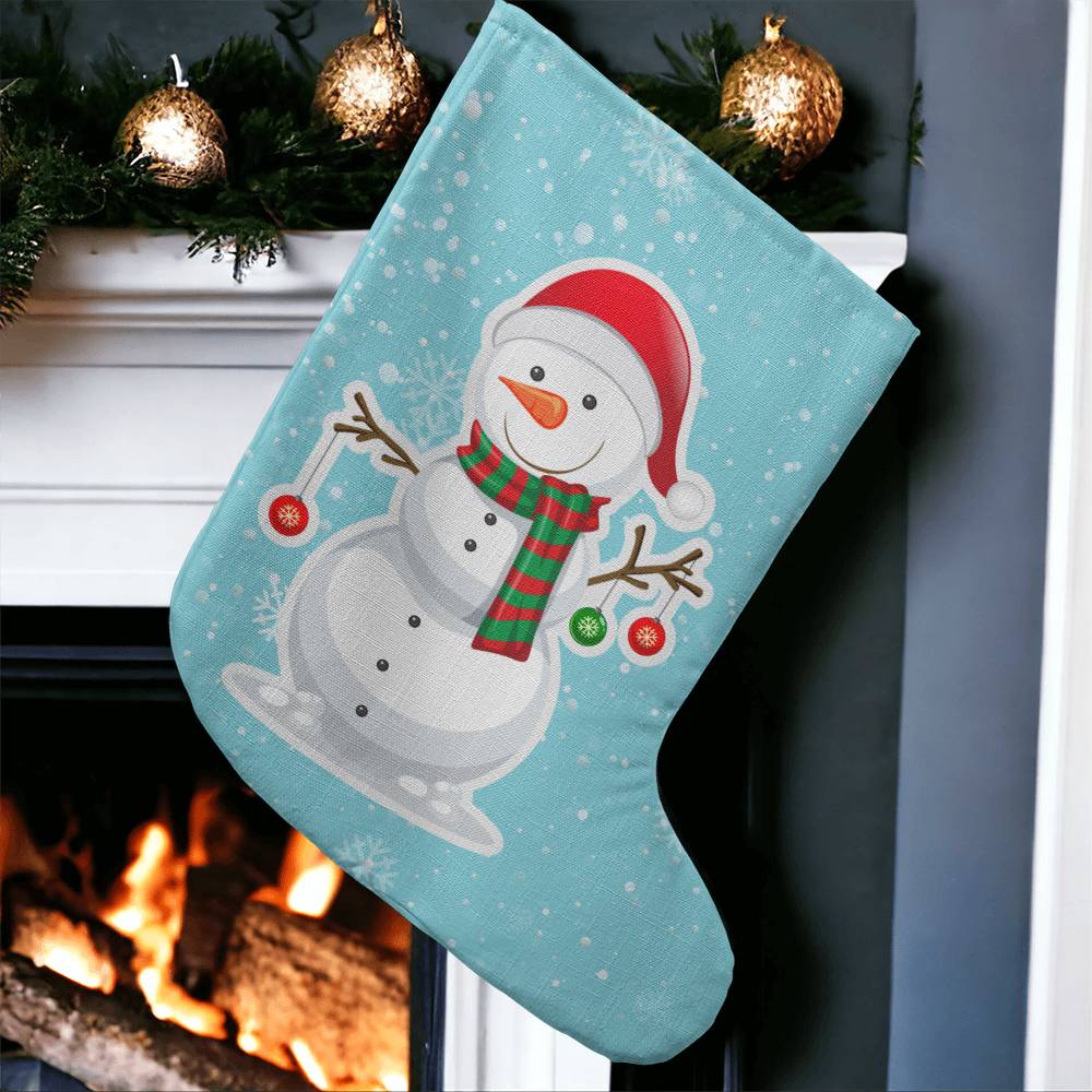 Snowman - Giant Christmas Stocking!