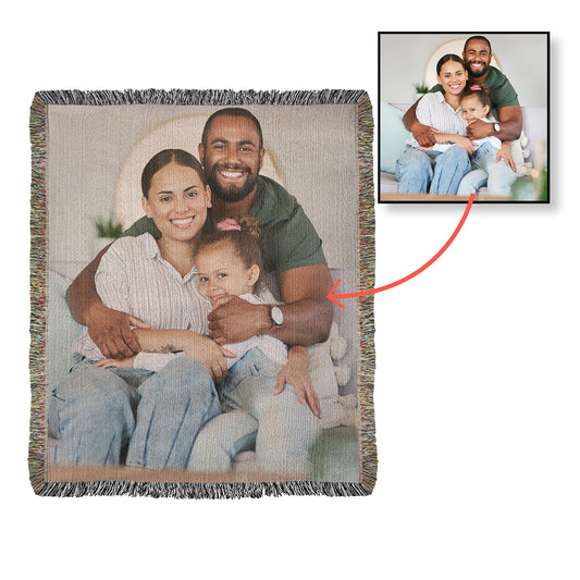 Heirloom Photo Woven Blanket