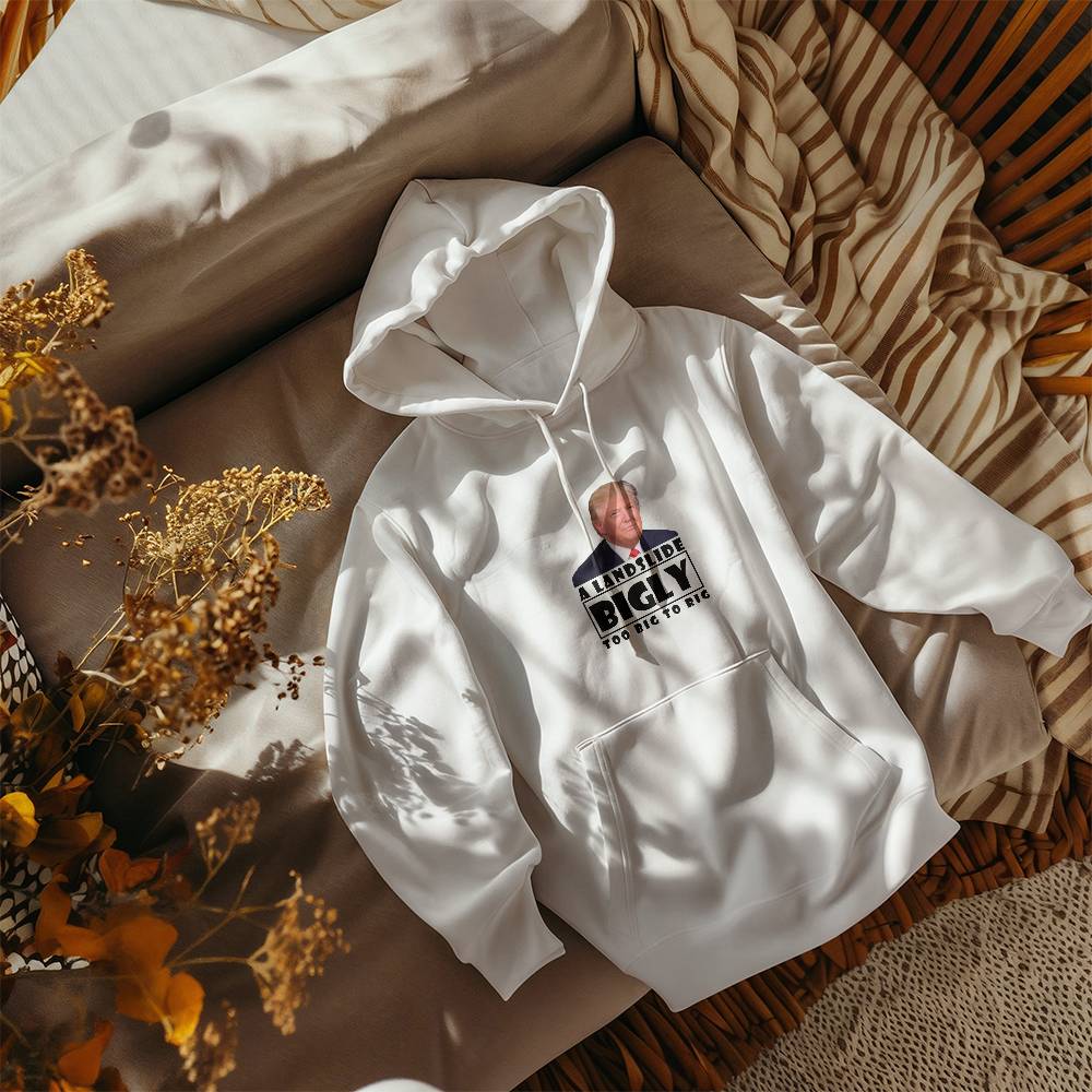 Trump Victory Hooded Shirt - It Was A Landslide