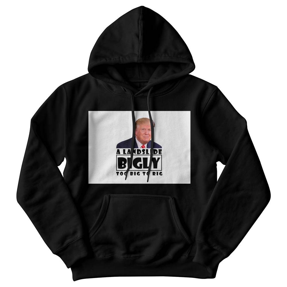 Trump Victory Hooded Shirt - It Was A Landslide