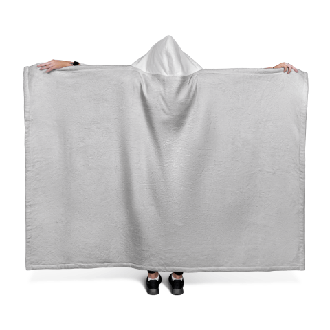 Hooded Sherpa Fleece Blanket